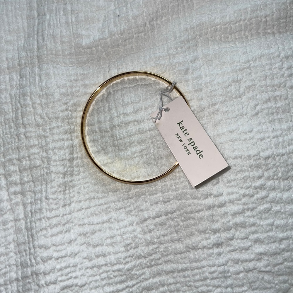 Kate spade heart of gold idiom bangle
